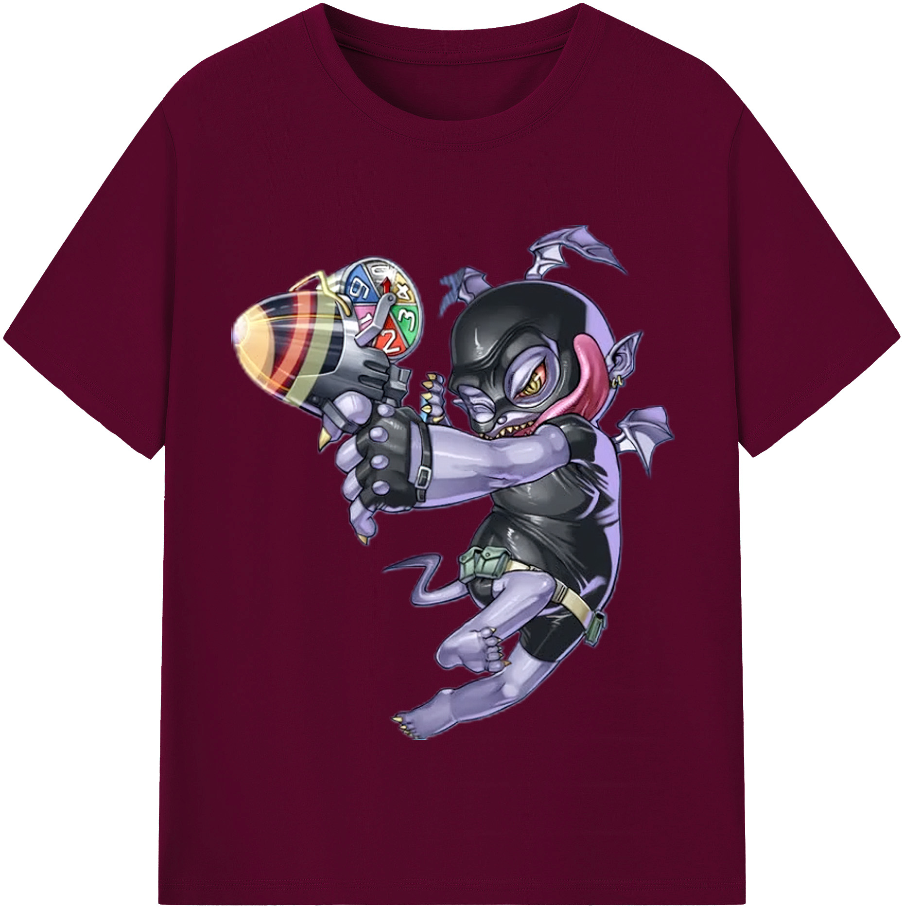 （画像用） 遊☆戯☆王 Yu-Gi-Oh! レディースカジュアルプリントTシャツ（綿100％）
